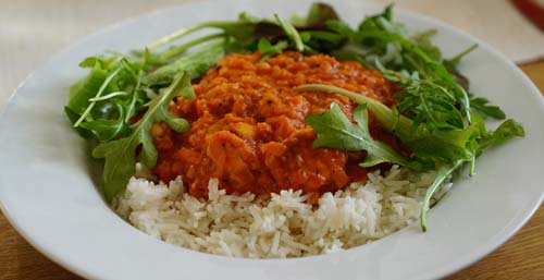 Halloumi stroganoff