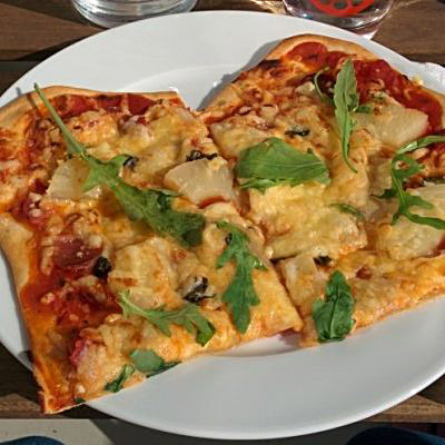 Snabbpizza med bakpulver