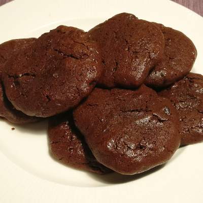 Kladdkakecookies